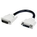 Startech.Com 6in Male to Female DVI Dual Link Port Saver Cable, 299549305 DVIDEXTAA6IN